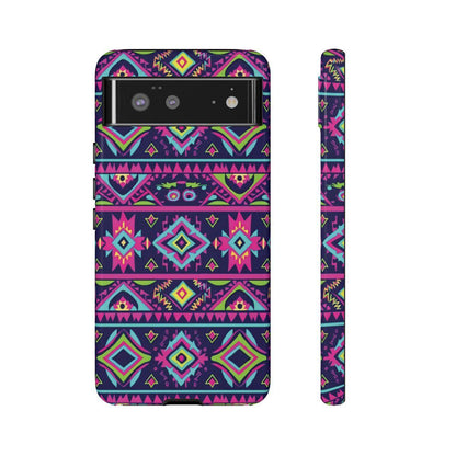 Neon Aztec Tough Case