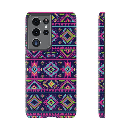 Neon Aztec Tough Case