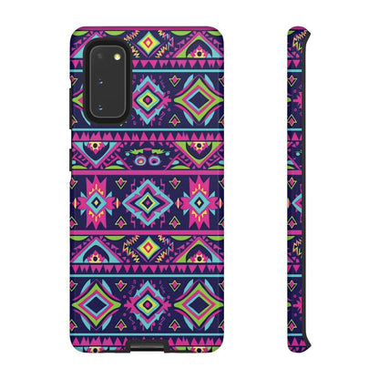 Neon Aztec Tough Case