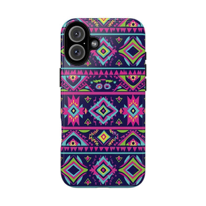 Neon Aztec Tough Case