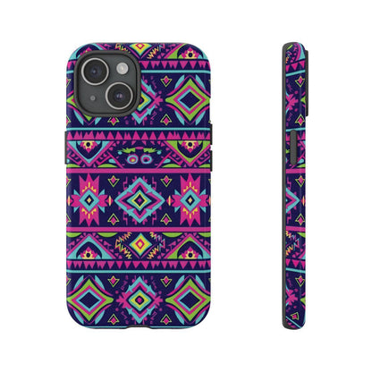 Neon Aztec Tough Case