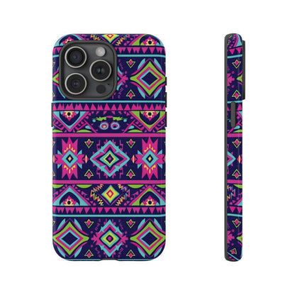 Neon Aztec Tough Case