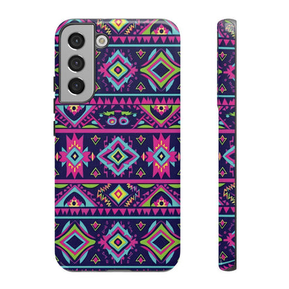 Neon Aztec Tough Case