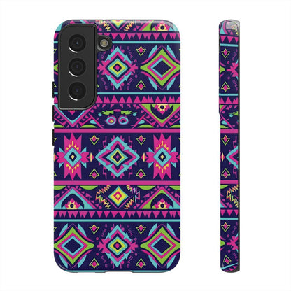 Neon Aztec Tough Case