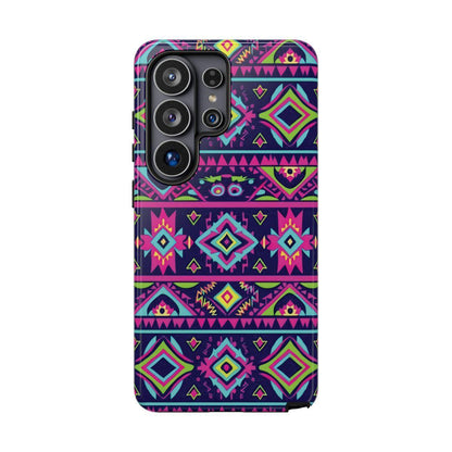Neon Aztec Tough Case