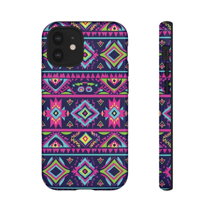 Neon Aztec Tough Case