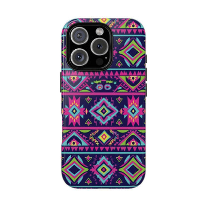 Neon Aztec Tough Case