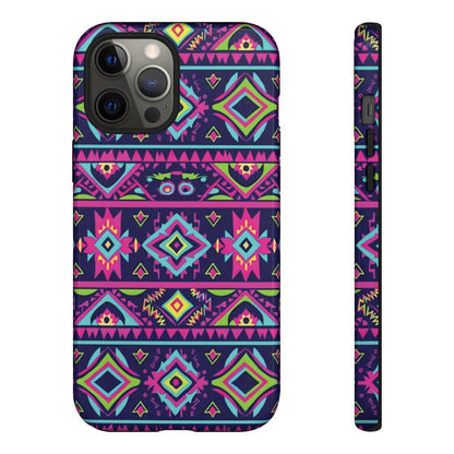 Neon Aztec Tough Case