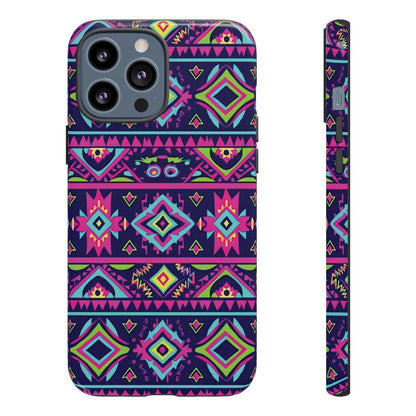 Neon Aztec Tough Case