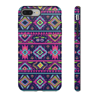 Neon Aztec Tough Case