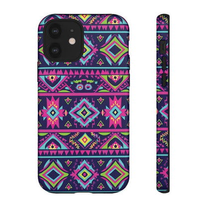 Neon Aztec Tough Case