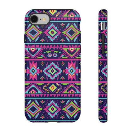 Neon Aztec Tough Case