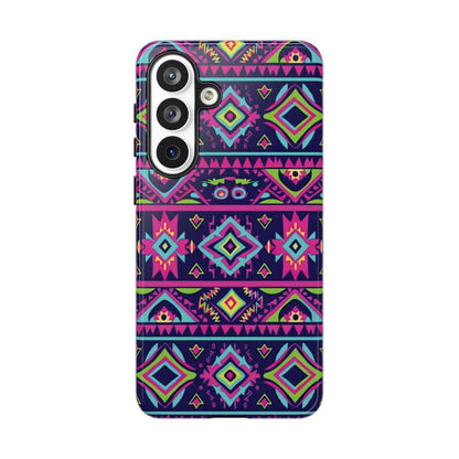 Neon Aztec Tough Case
