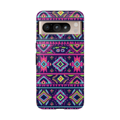 Neon Aztec Tough Case