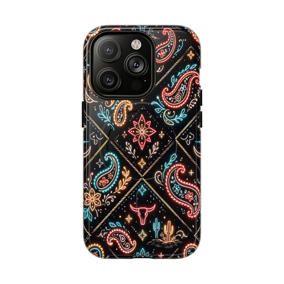 Neon Bandana Magnetic Case