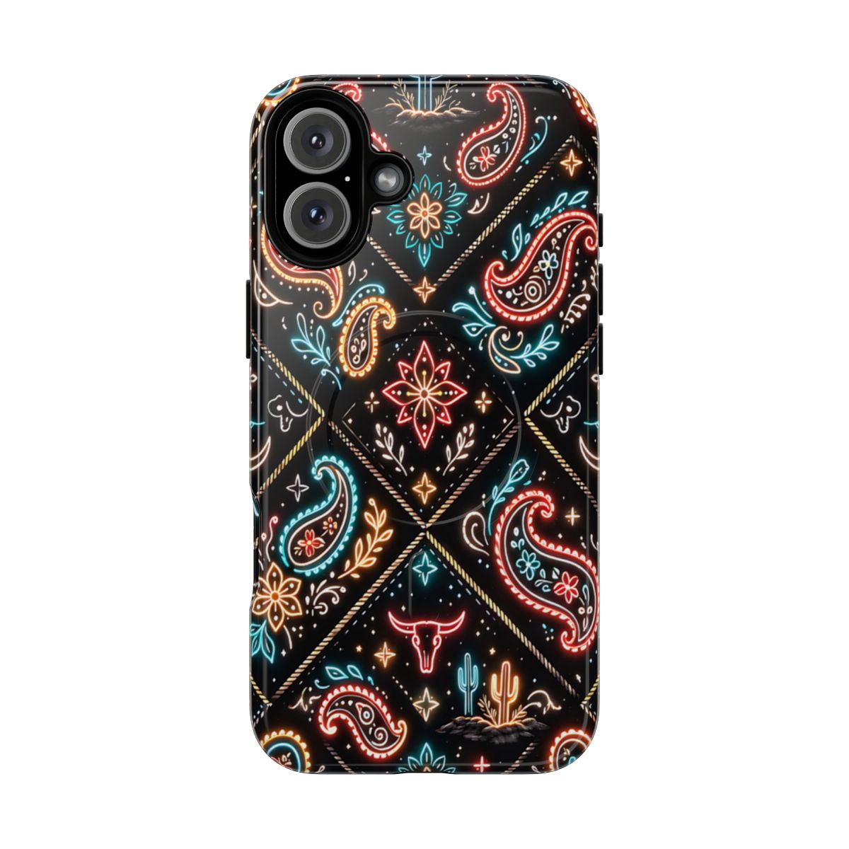 Neon Bandana Magnetic Case