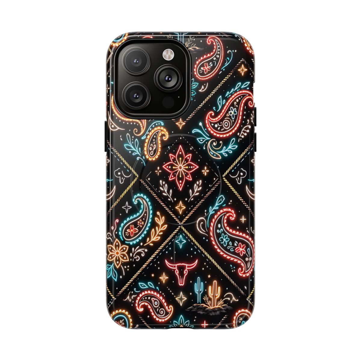 Neon Bandana Magnetic Case