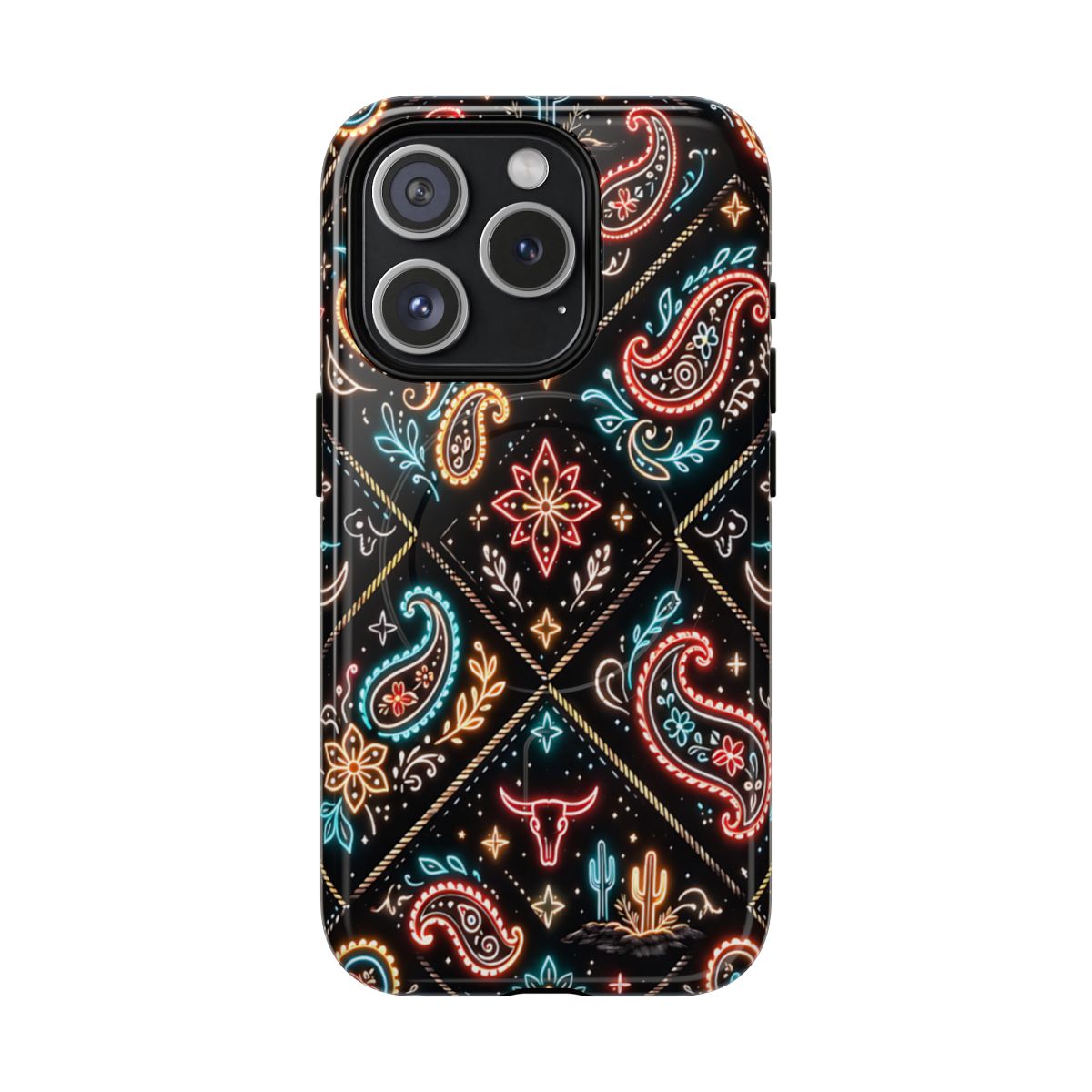 Neon Bandana Magnetic Case