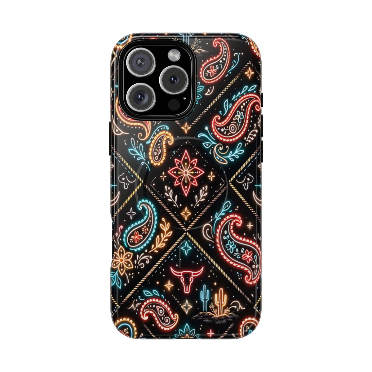 Neon Bandana Magnetic Case