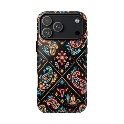 Neon Bandana Tough Case - iPhone 18 Pro Max