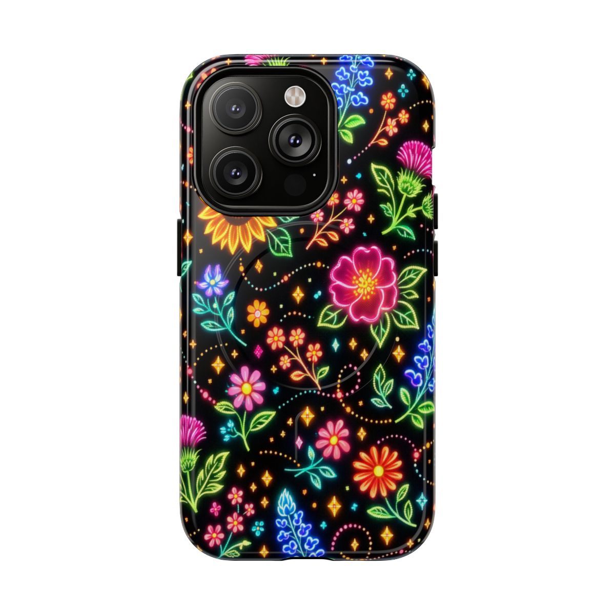 Neon Botanical Magnetic Case