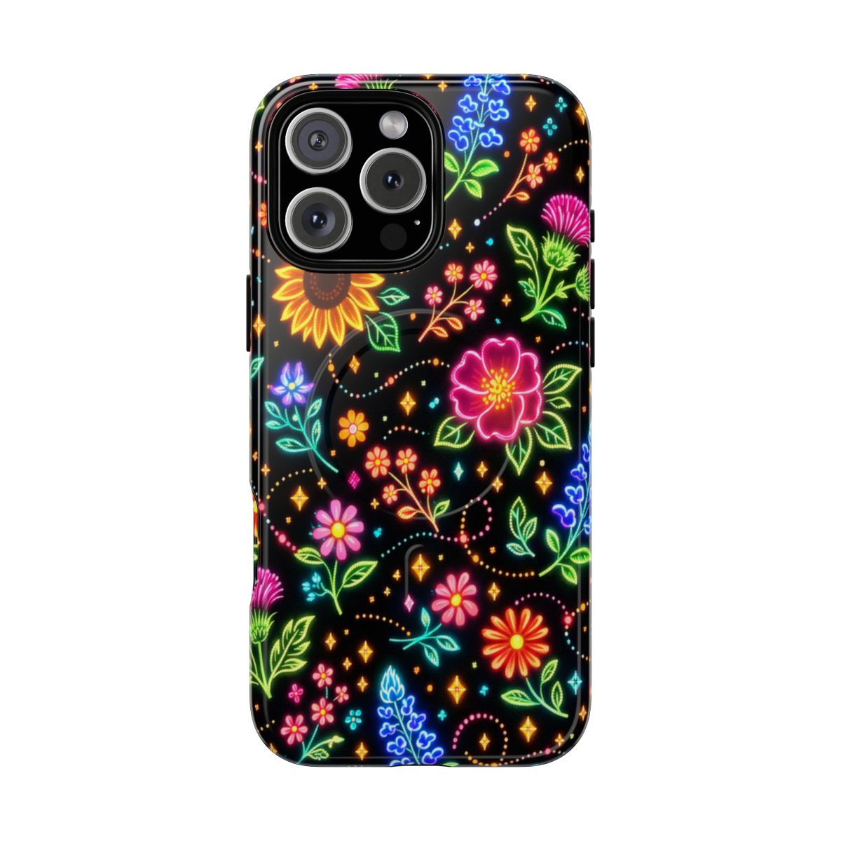 Neon Botanical Magnetic Case