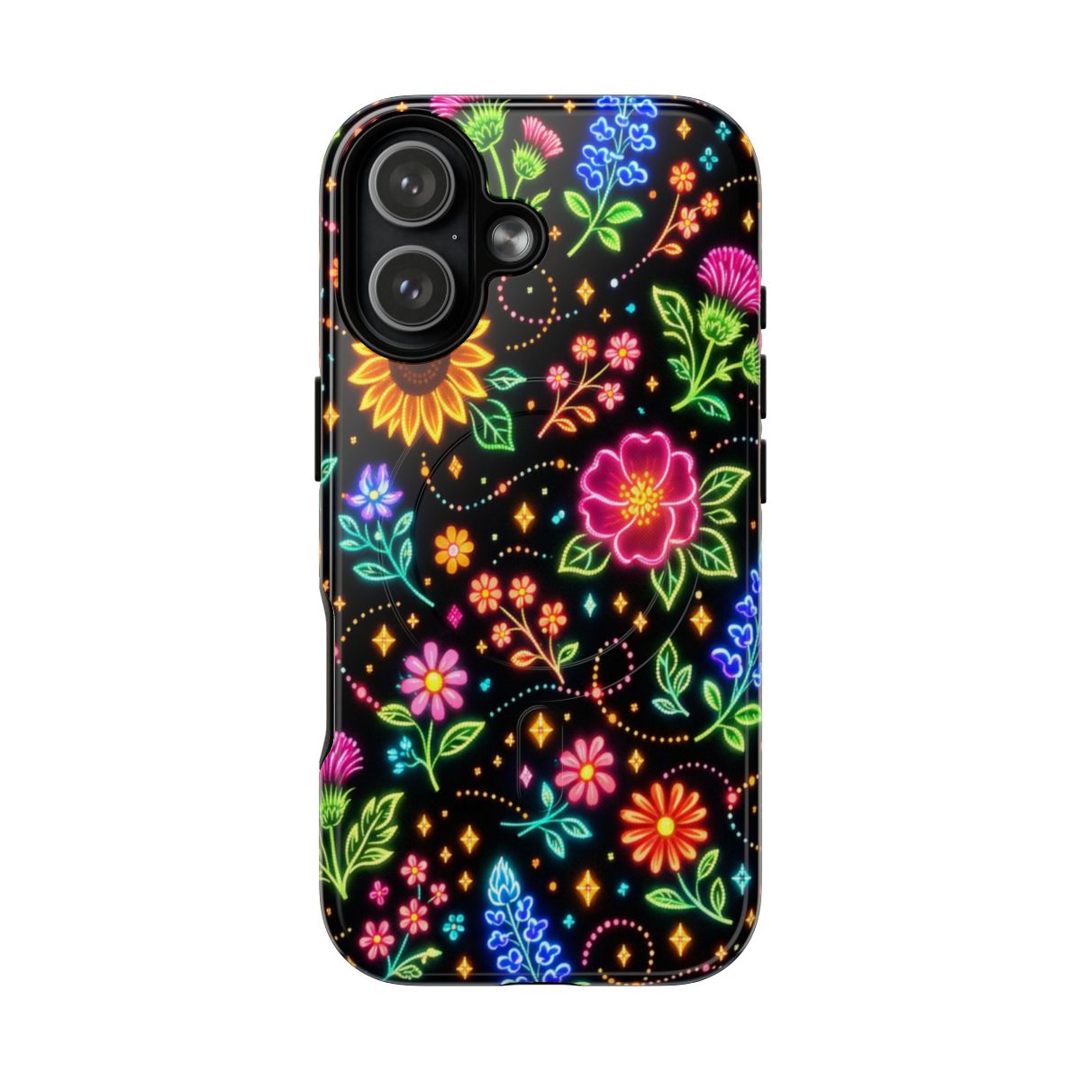 Neon Botanical Magnetic Case