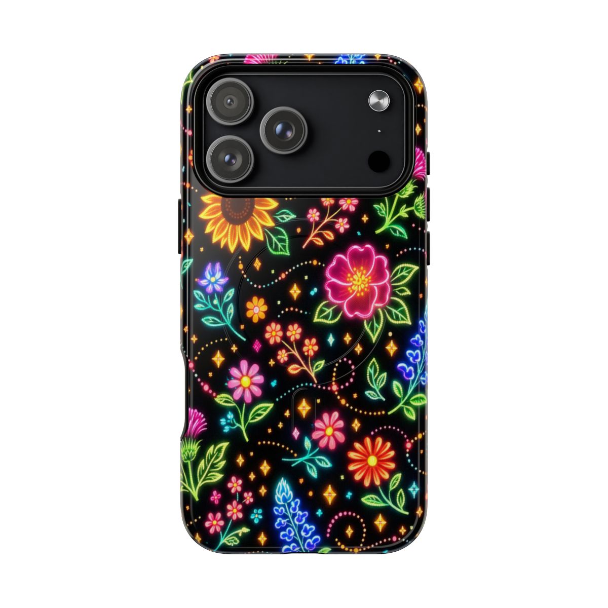Neon Botanical Magnetic Case