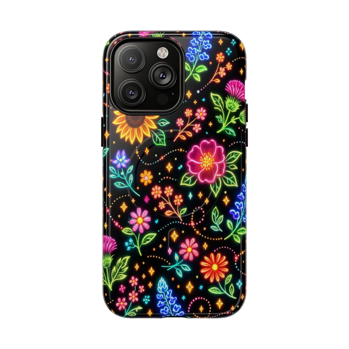 Neon Botanical Magnetic Case