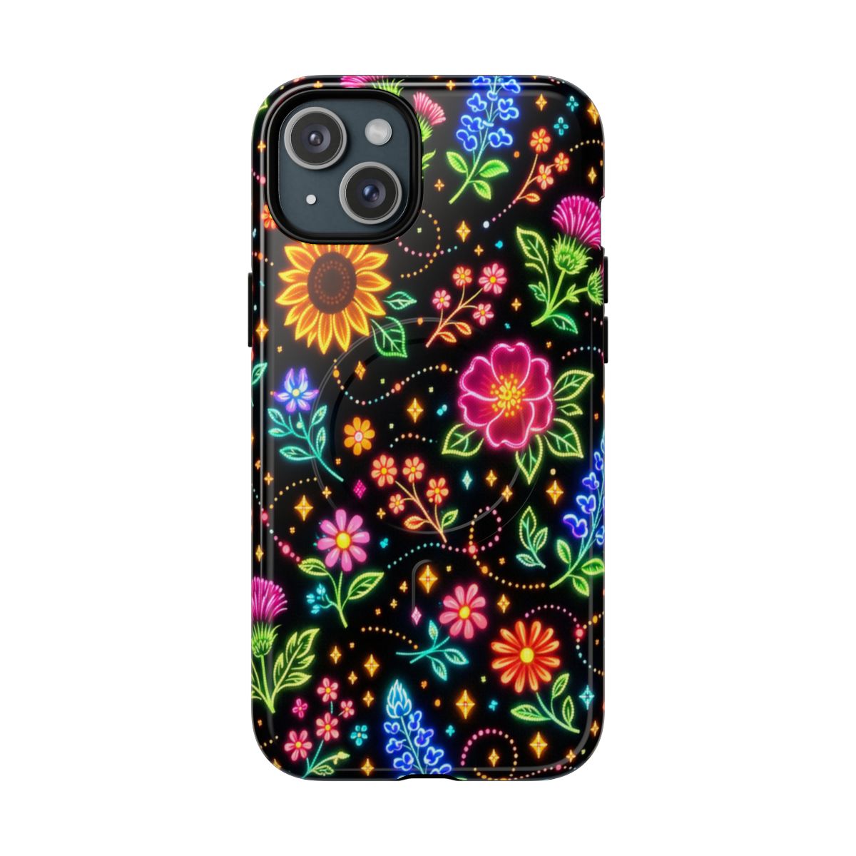 Neon Botanical Magnetic Case