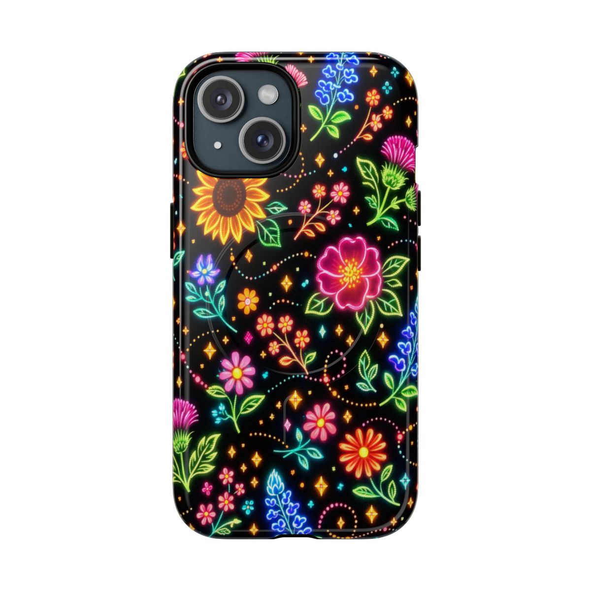 Neon Botanical Magnetic Case