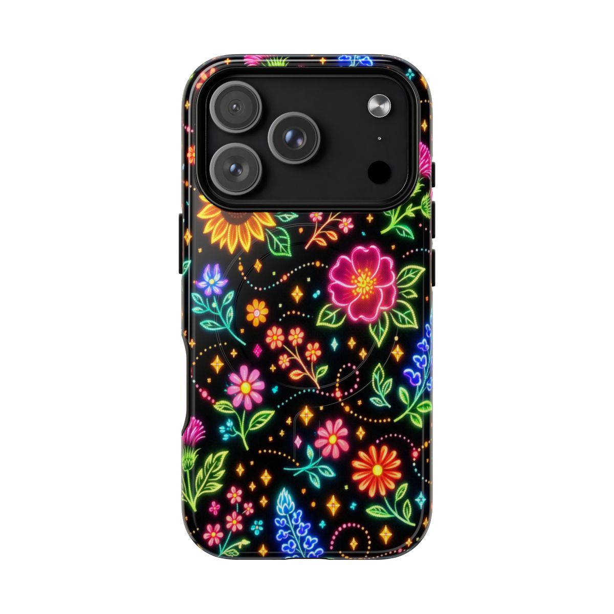 Neon Botanical Magnetic Case