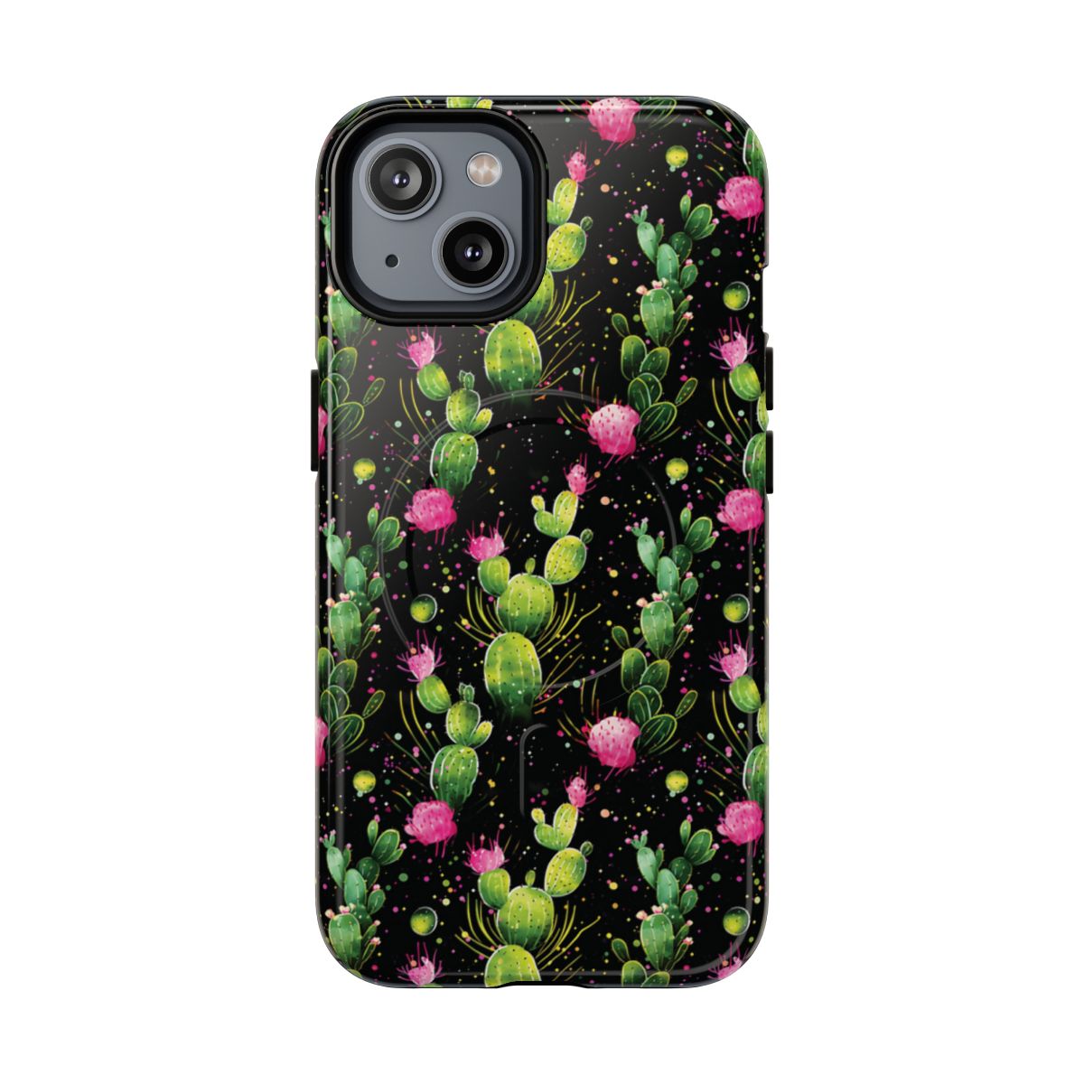 Neon Cactus Magnetic Case