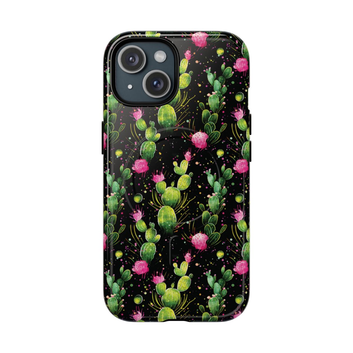 Neon Cactus Magnetic Case