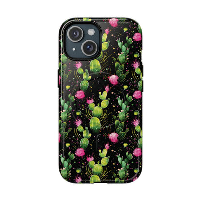 Neon Cactus Magnetic Case
