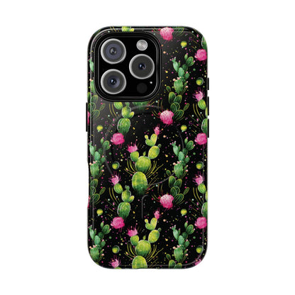 Neon Cactus Magnetic Case