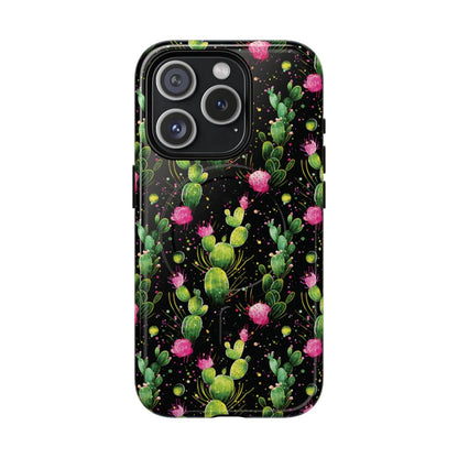 Neon Cactus Magnetic Case