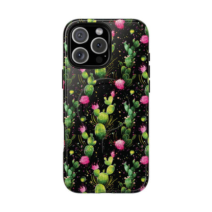 Neon Cactus Magnetic Case