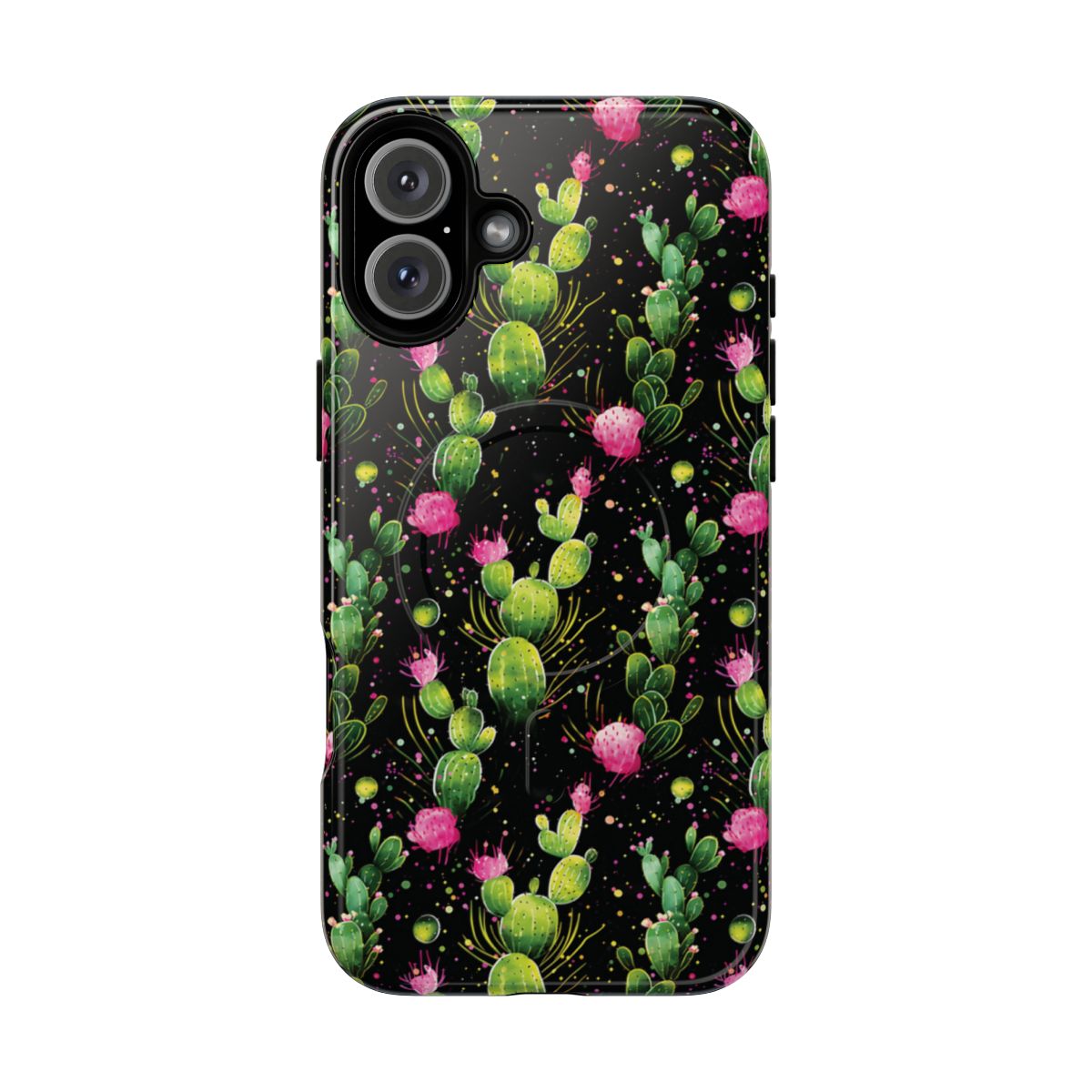 Neon Cactus Magnetic Case