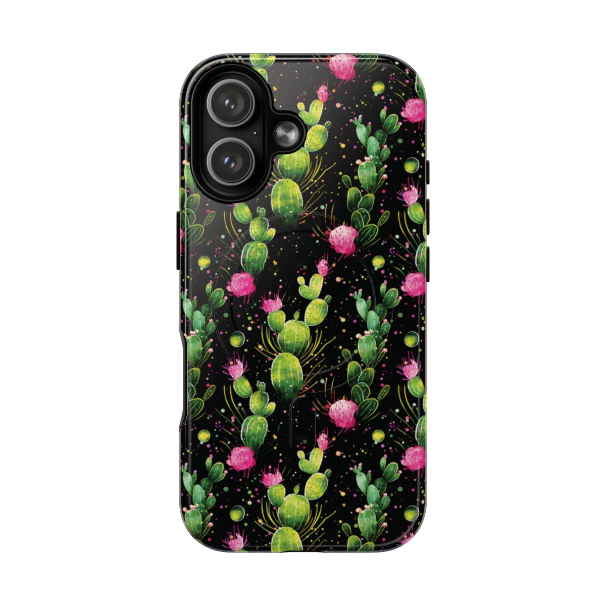 Neon Cactus Magnetic Case