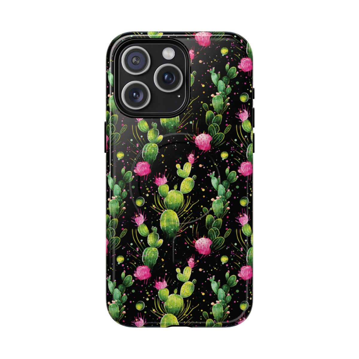Neon Cactus Magnetic Case