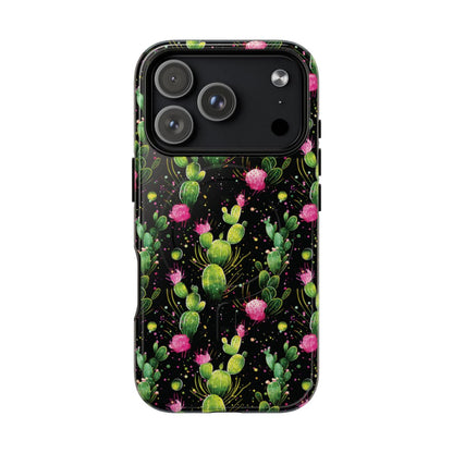 Neon Cactus Magnetic Case