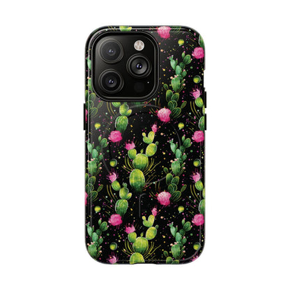 Neon Cactus Magnetic Case