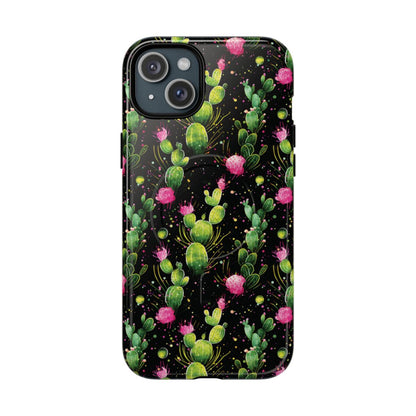 Neon Cactus Magnetic Case