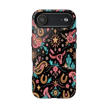 Neon Cowgirl Magnetic Case