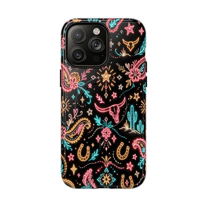 Neon Cowgirl Magnetic Case