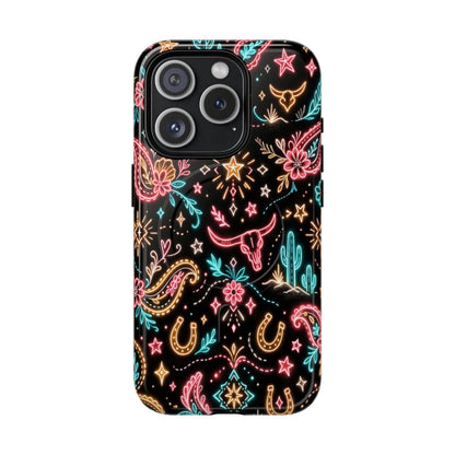 Neon Cowgirl Magnetic Case