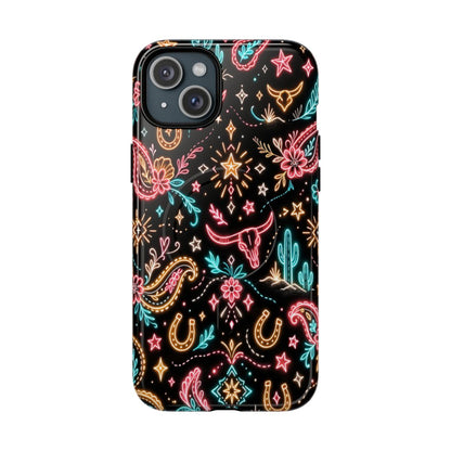 Neon Cowgirl Magnetic Case