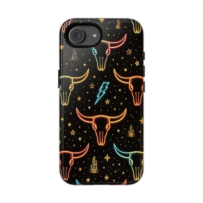 Neon Longhorns Tough Case - iPhone 16e
