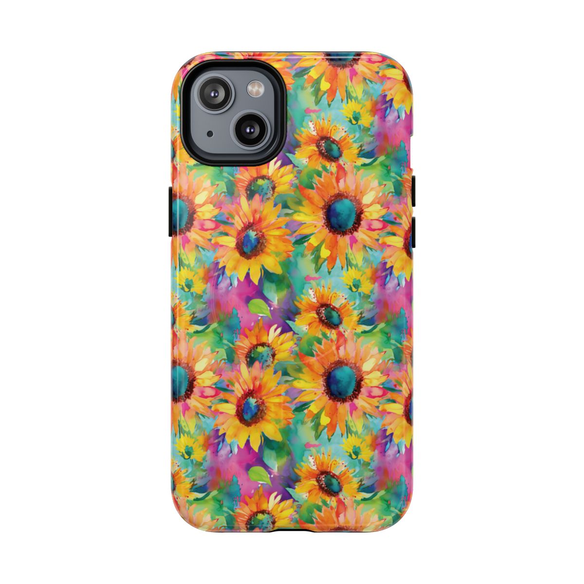 Neon Sunflowers Magnetic Case